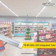 Use Sleek & Light Weight T8 8ft 60w LED Integrated Tubes 