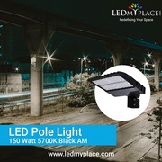 Use Premium LED Chips Designed 150w LED Pole Lights On Streets